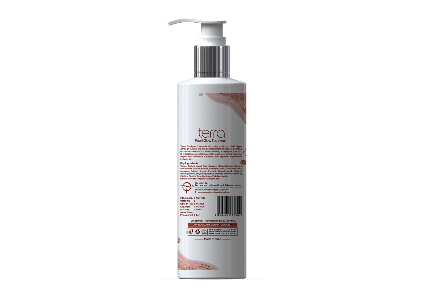 Terra Pearlglow Dynamic Resurfacing Cleanser