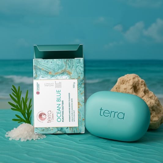 Terra Ocean Blue – Purifying Salt Bar