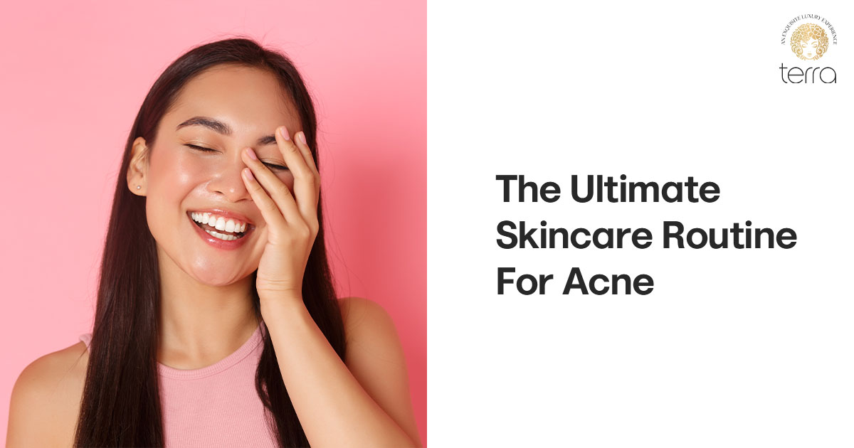 The ultimate kincare routine for acne