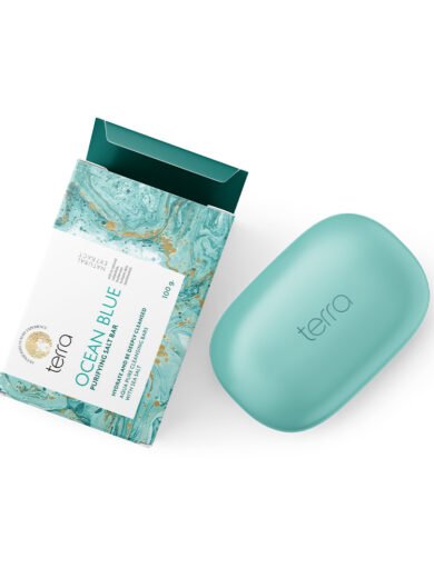 Terra Ocean Blue Purifying Salt Bar | 100 g