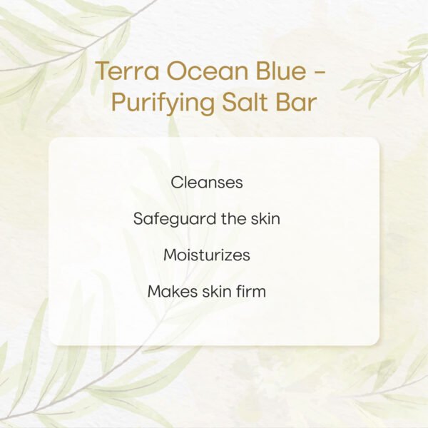 Buy Terra Ocean Mist Shower Gel, Get Terra Ocean Blue - Purifying Salt Bar Free - Image 3
